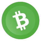 Logo Bitcoin Cash, metodo di pagamento accettato su Golisimo