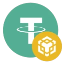 Logo USDT BEP20, metodo di pagamento accettato su Golisimo