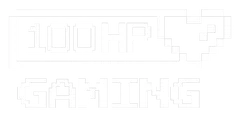 100HP Gaming logó, játékstúdió a lobbynkban